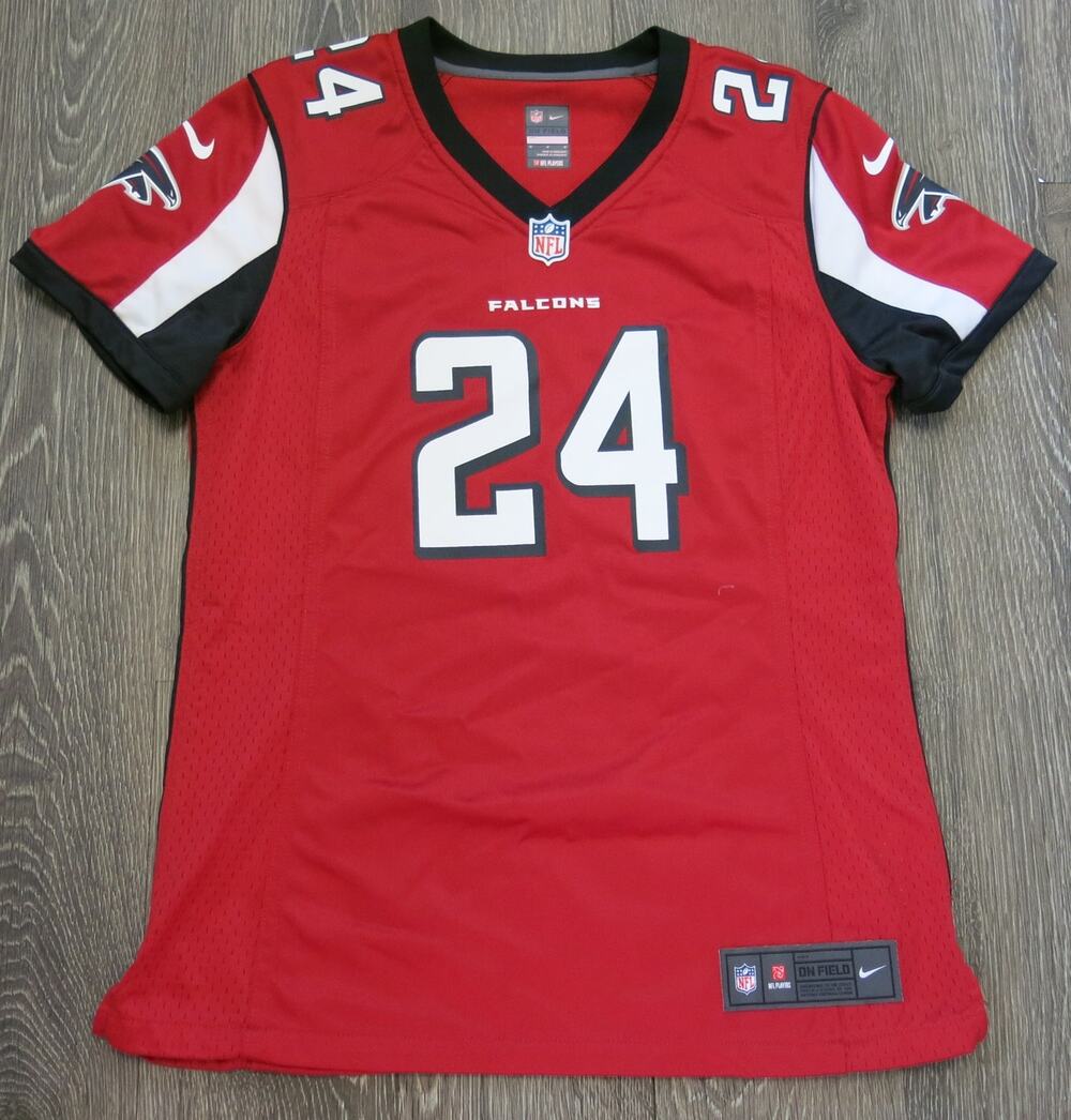 NFL NIKE Atlanta Falcons 24 Devonta Freeman Jersey Size M On Field Red Football